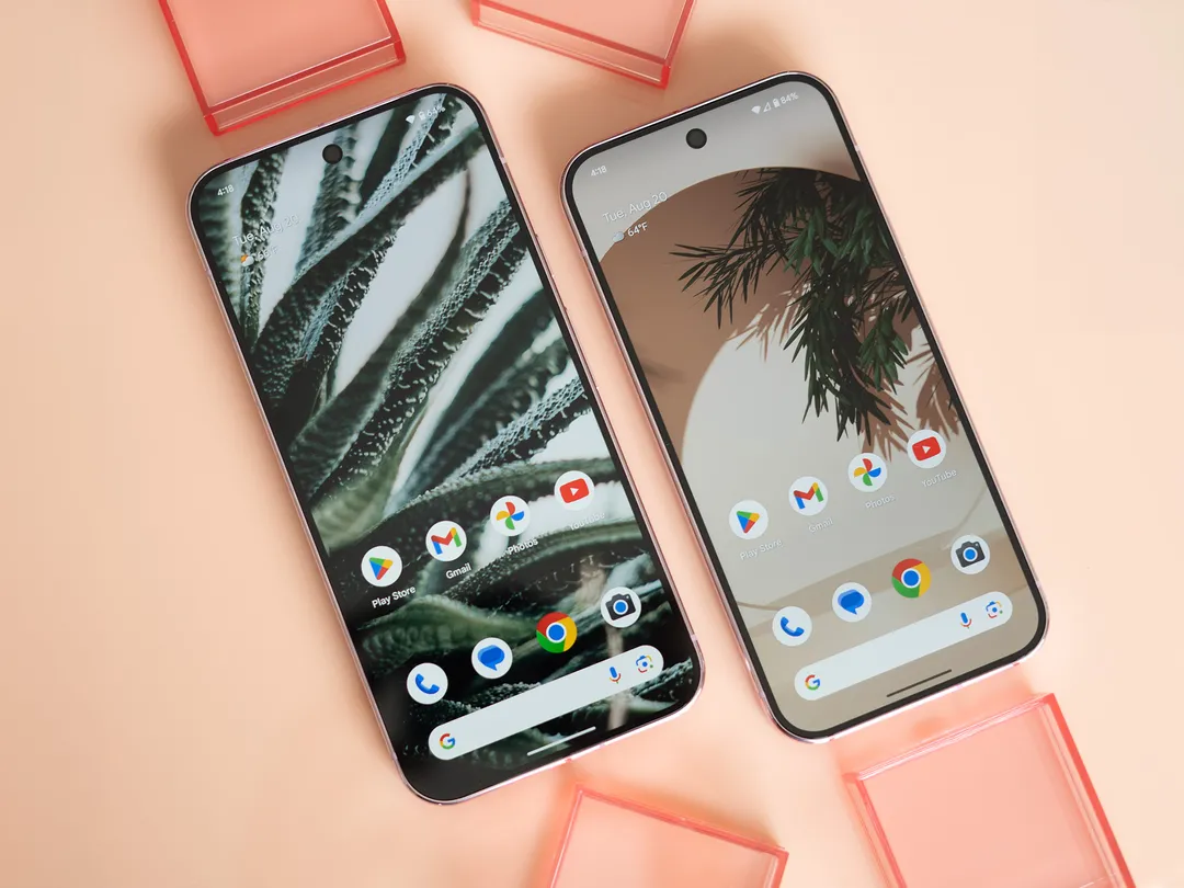 Google Pixel 9 Pro 和 9 Pro XL 显示屏幕