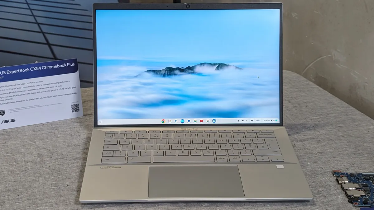 华硕 ExpertBook CX54 Chromebook Plus 上手体验