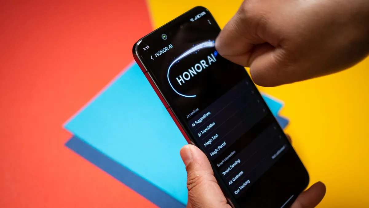 Honor Magic 7 Pro 使用AI进行搜索