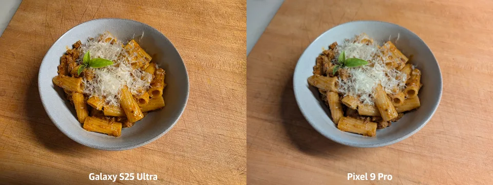三星 Galaxy S25 Ultra 与 Google Pixel 9 Pro 的照片对比