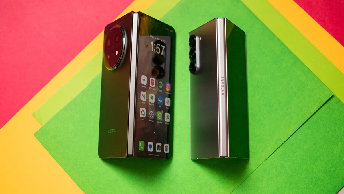 OPPO Find N5 与其他可折叠手机对比