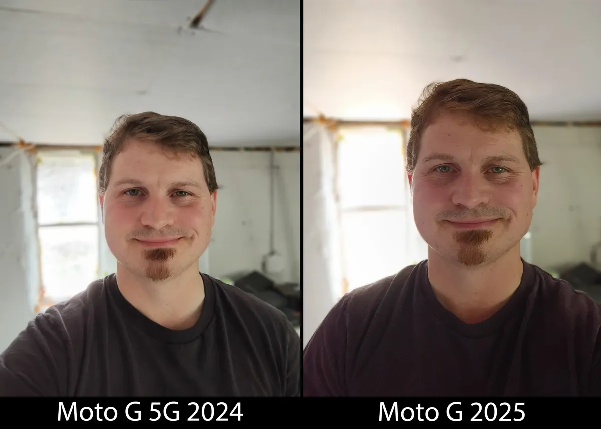 比较 Moto G 5G 2024 和 Moto G 2025 的相机质量