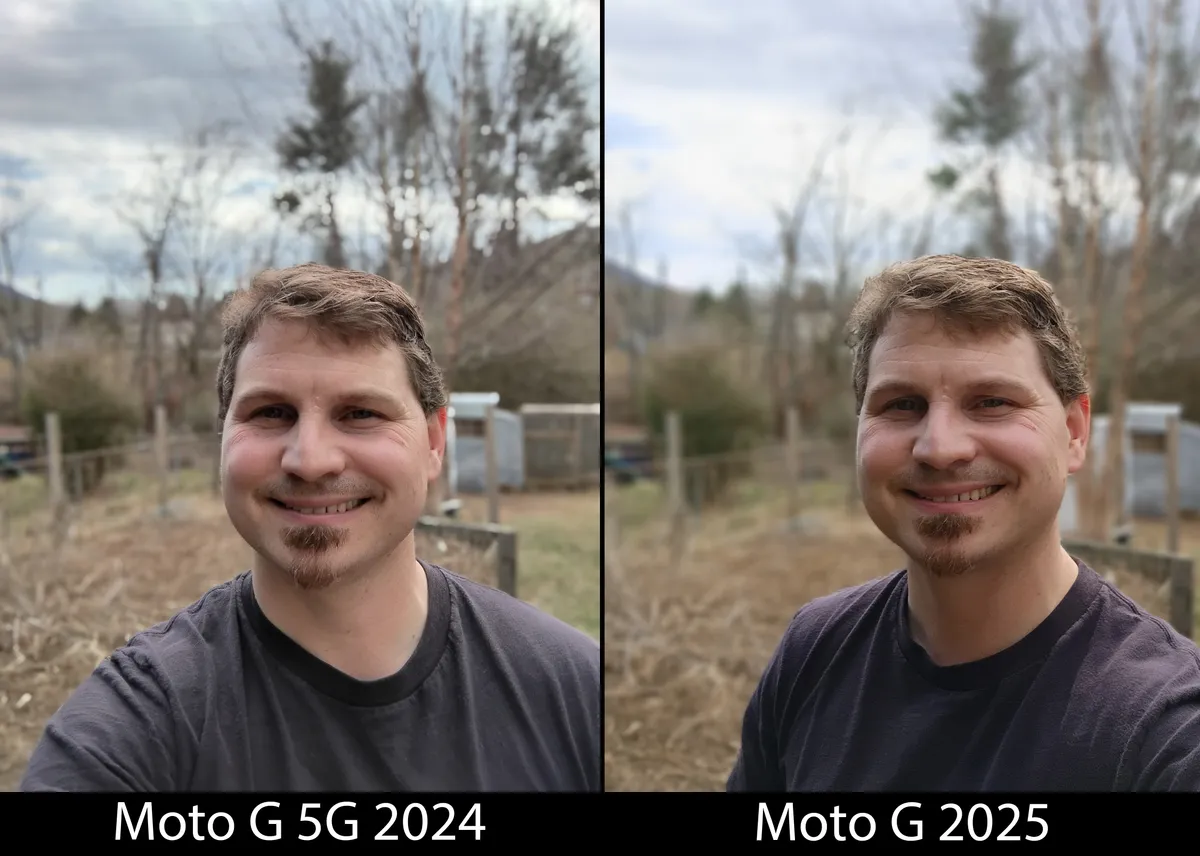 比较 Moto G 5G 2024 和 Moto G 2025 的相机质量