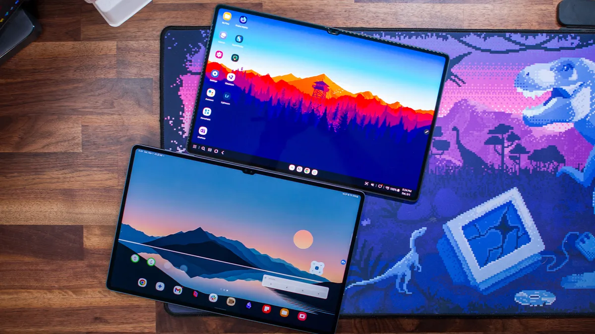 三星 Galaxy Tab S10 Ultra 与 Galaxy Tab S9 Ultra