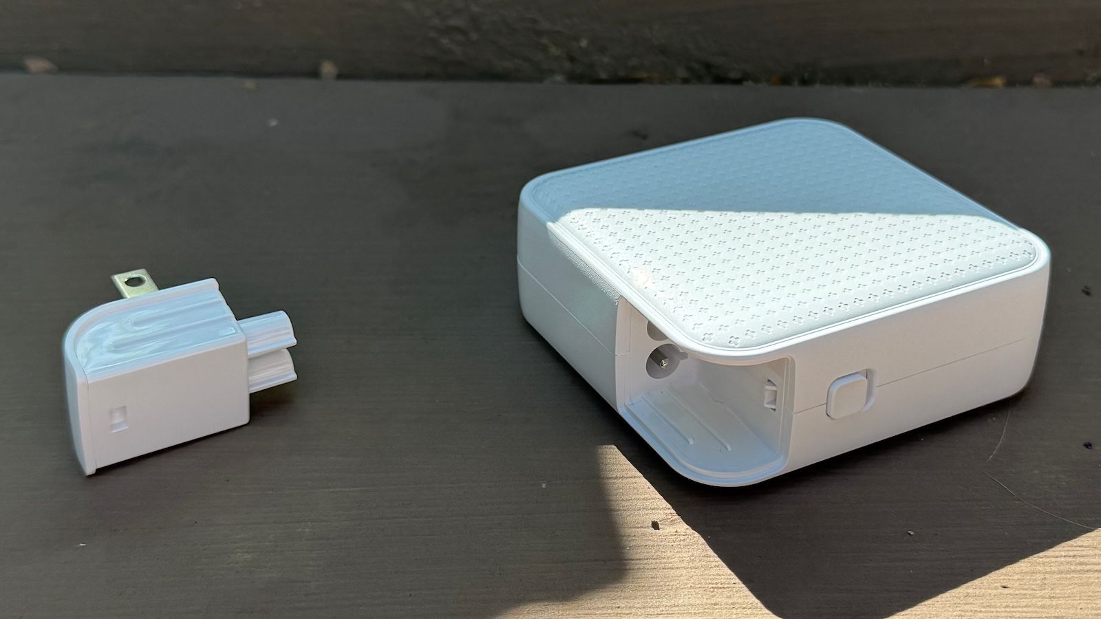超级 USB 充电器头已移除