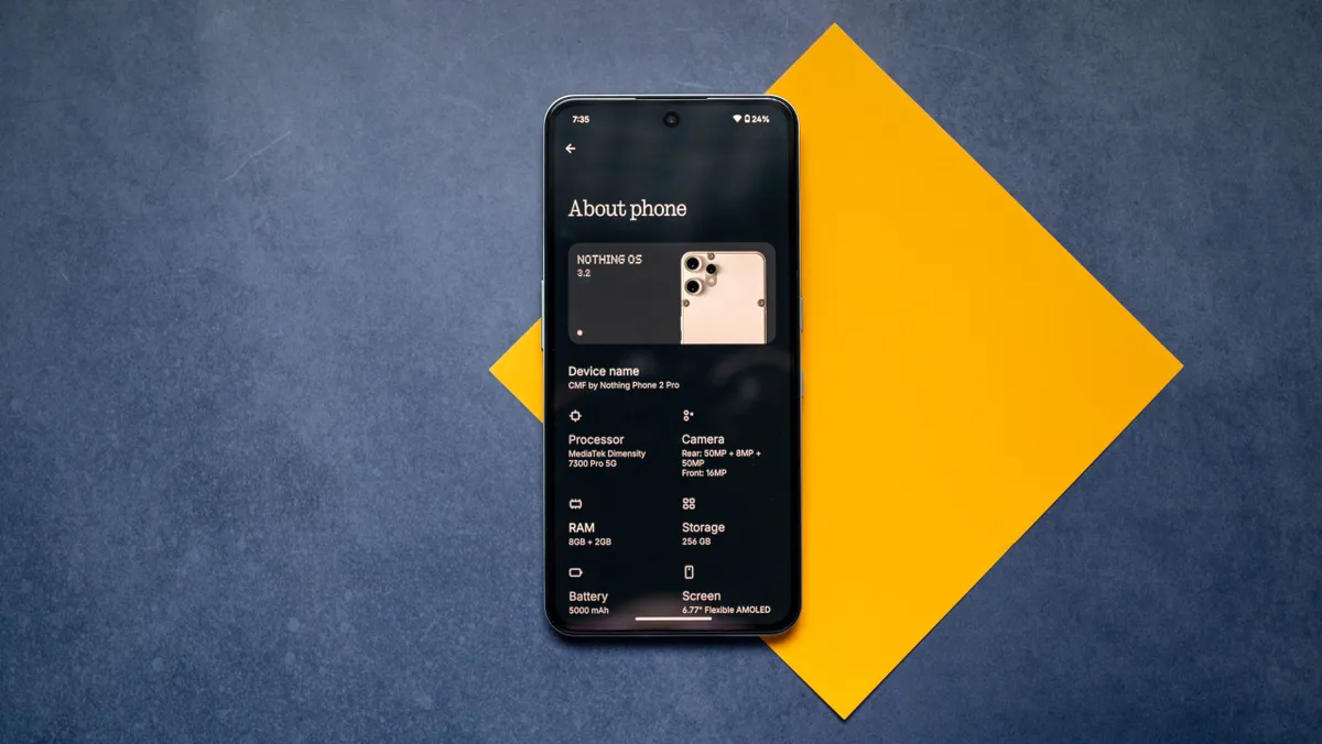 CMF Phone 2 Pro 彩色背景下的测评