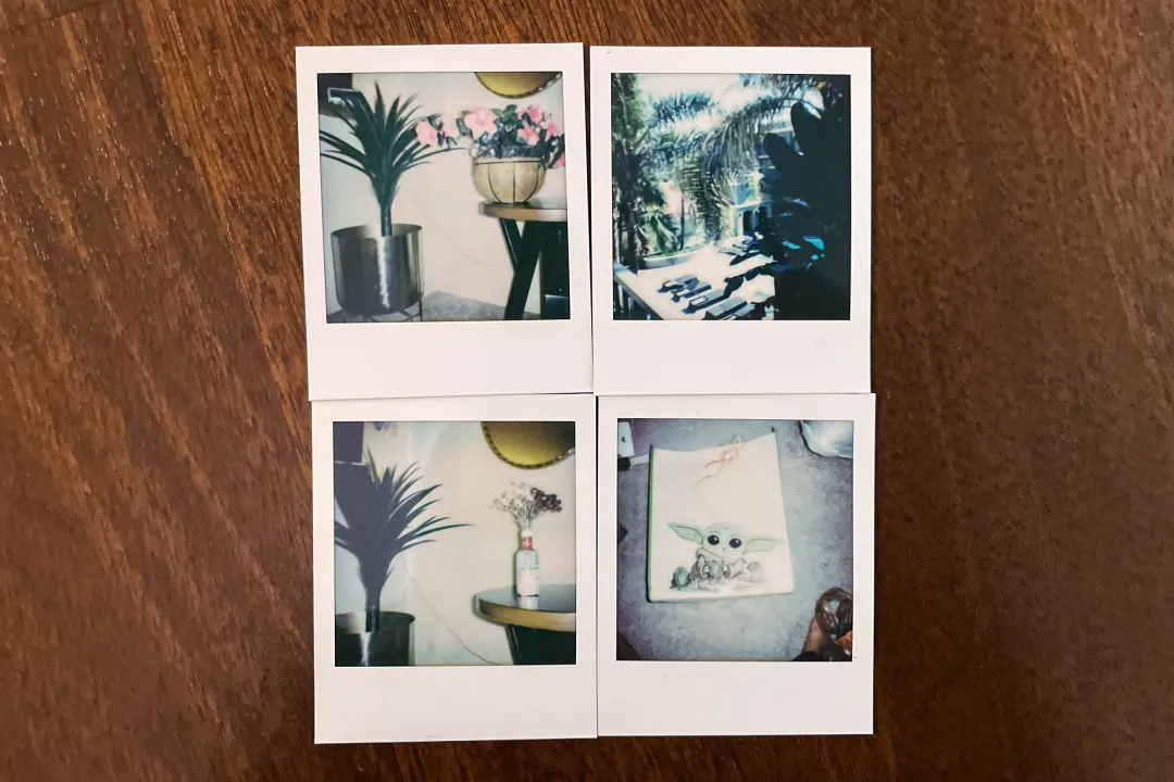 第二代 Polaroid Go 拍摄出的照片很迷人，但色调更冷。