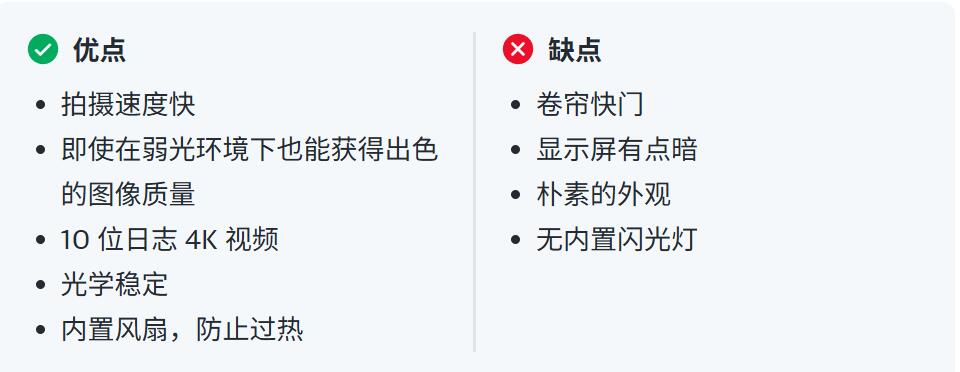 佳能 Powershot V1 优缺点一览