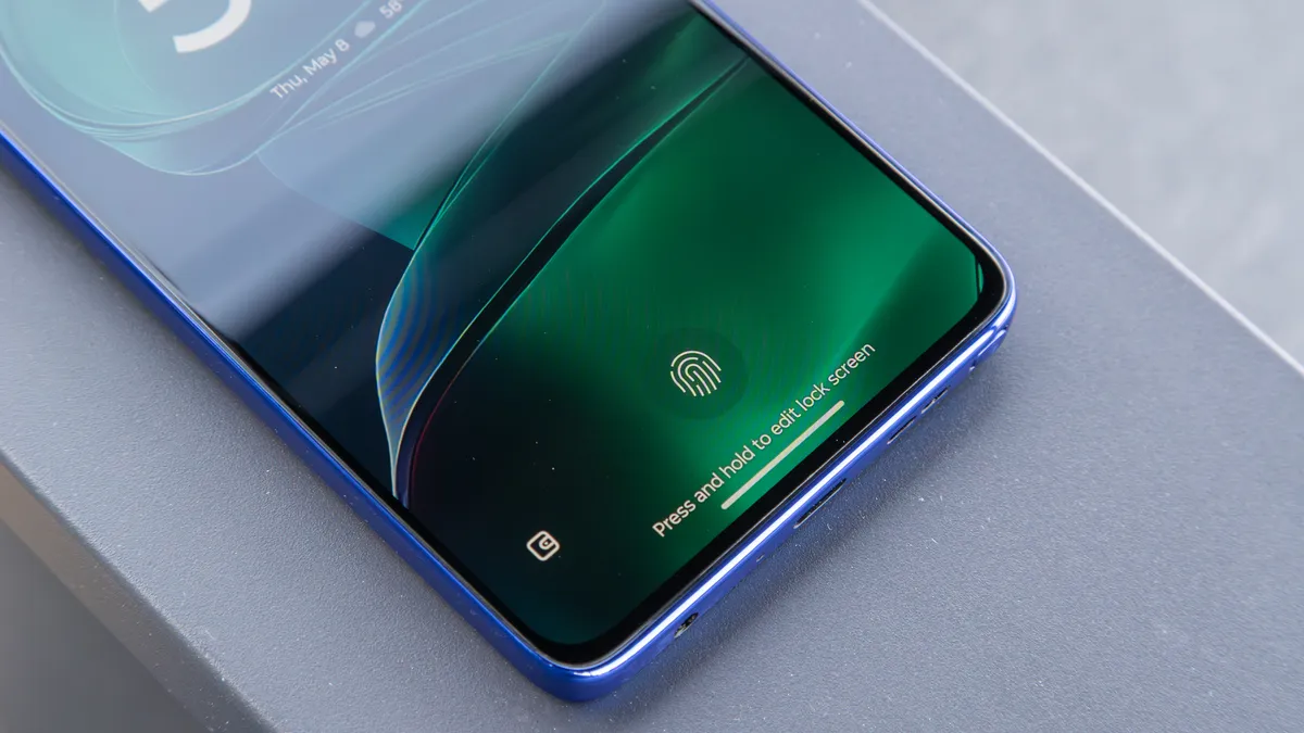 Moto G Stylus 2025 指纹传感器