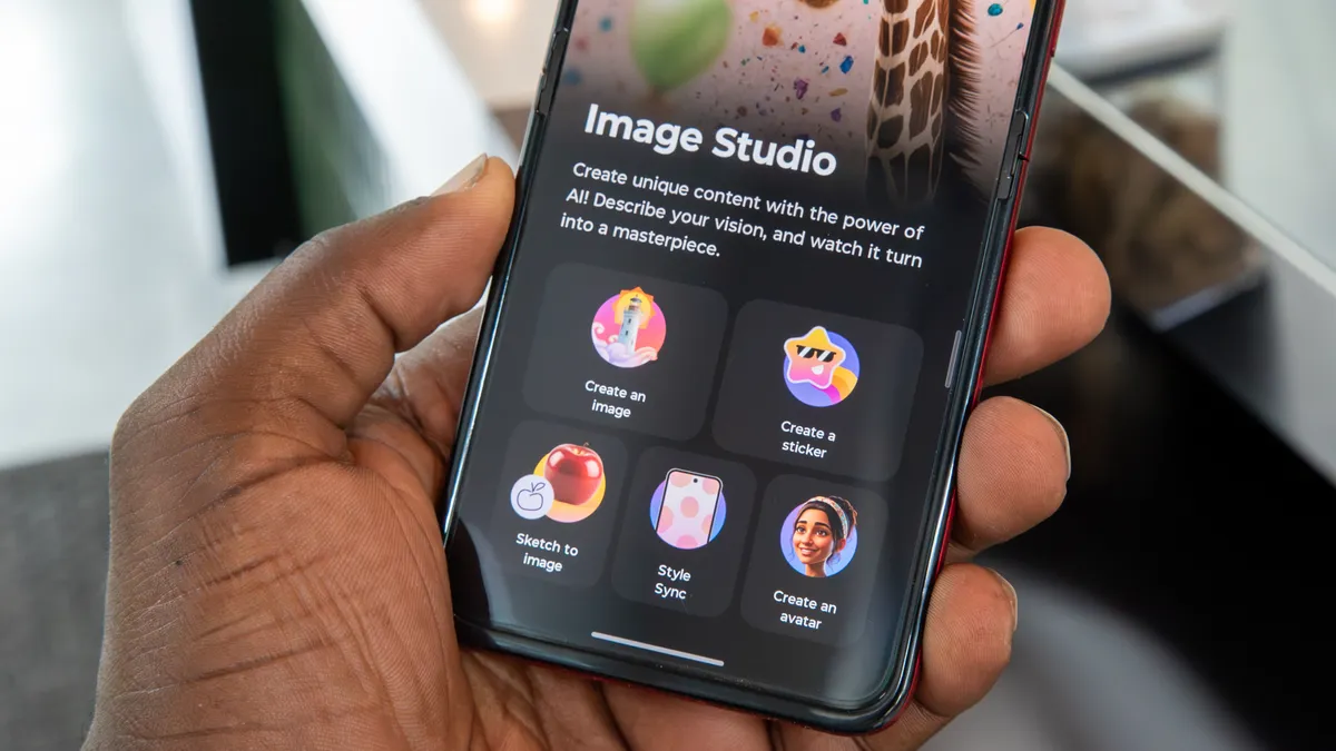 Razr Ultra 2025 上的 Image Studio