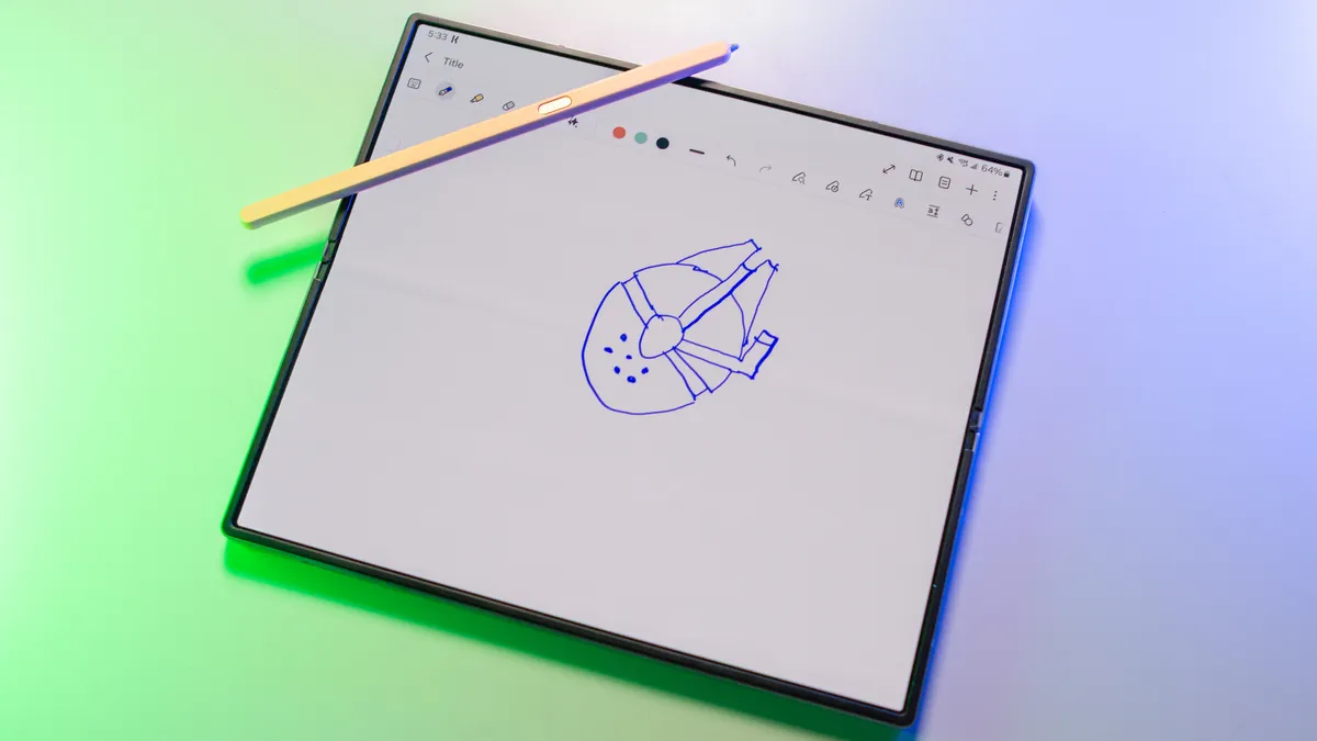 Galaxy Z Fold 6“草图到图像”