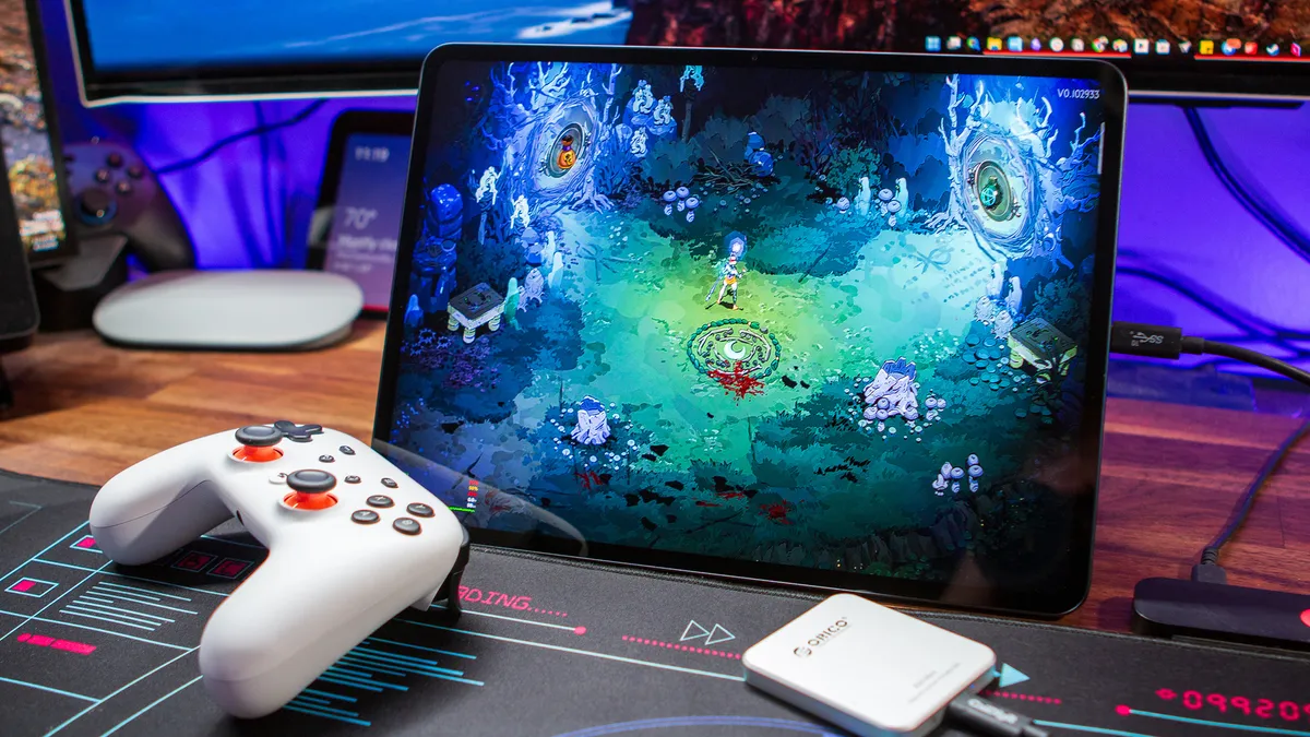 通过 GameSir GameHub 在 OnePlus Pad 3 上玩《冥王 2》