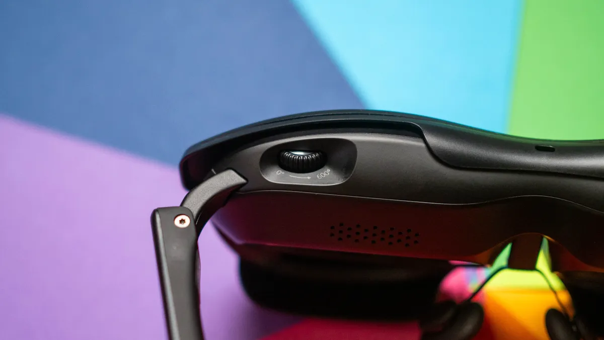 Rokid Max 2 AR眼镜 Micro-OLED 控制焦距（左）