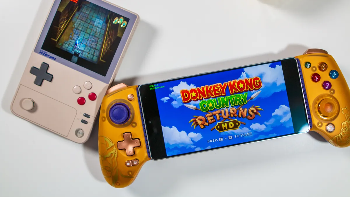 Galaxy S25 Ultra 和 AYANEO Pocket DMG 上的 Switch 模拟