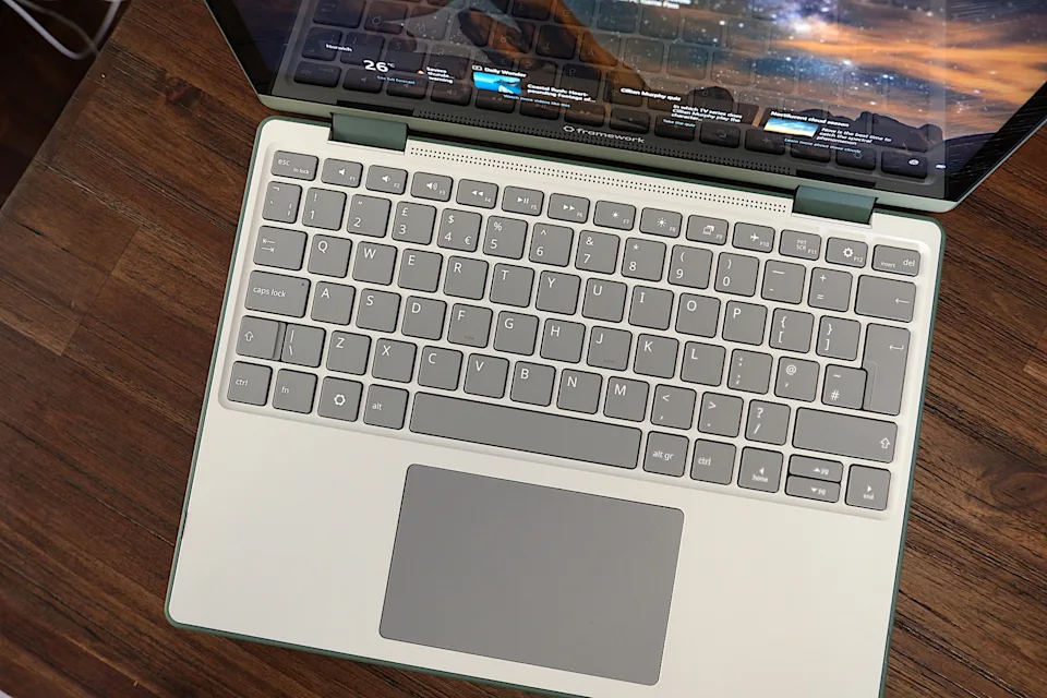 Framework Laptop 12 键盘。