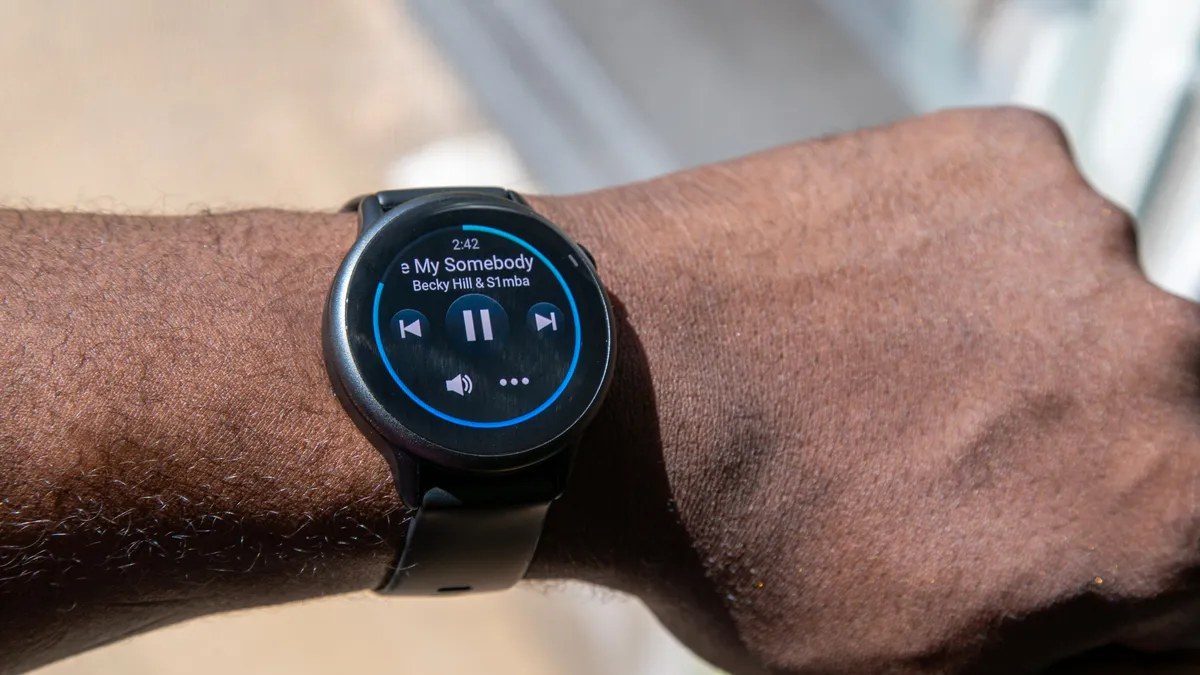Garmin Vivoactive 6 上的音乐控制
