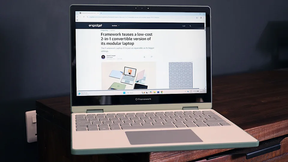 Framework Laptop 12 测评
