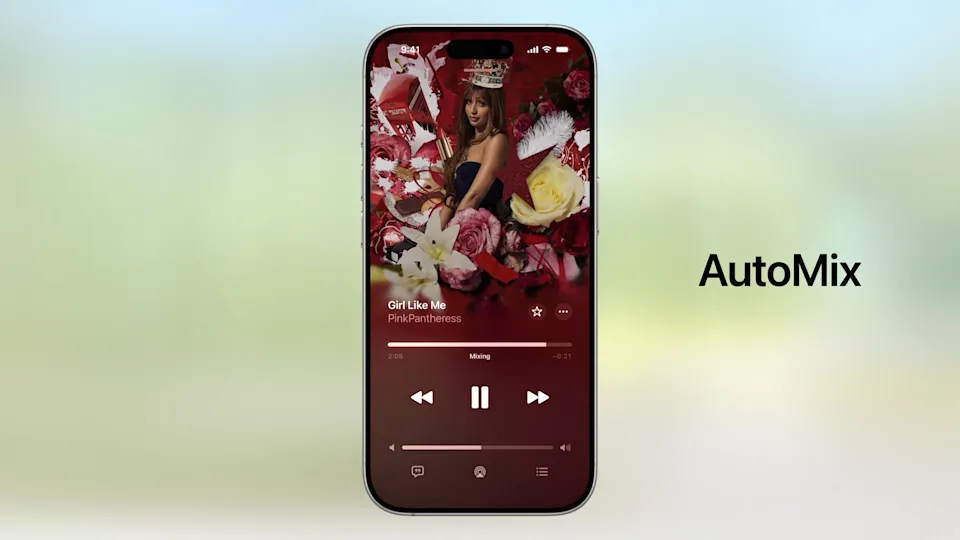 使用 AutoMix 像 DJ 一样混合歌曲。 使用 AutoMix 像 DJ 一样混合歌曲。