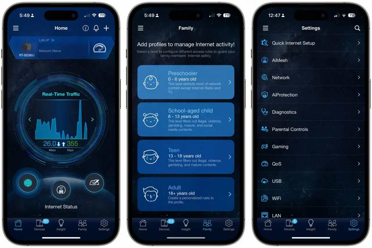 Asus Rt Be86u 路由器应用程序