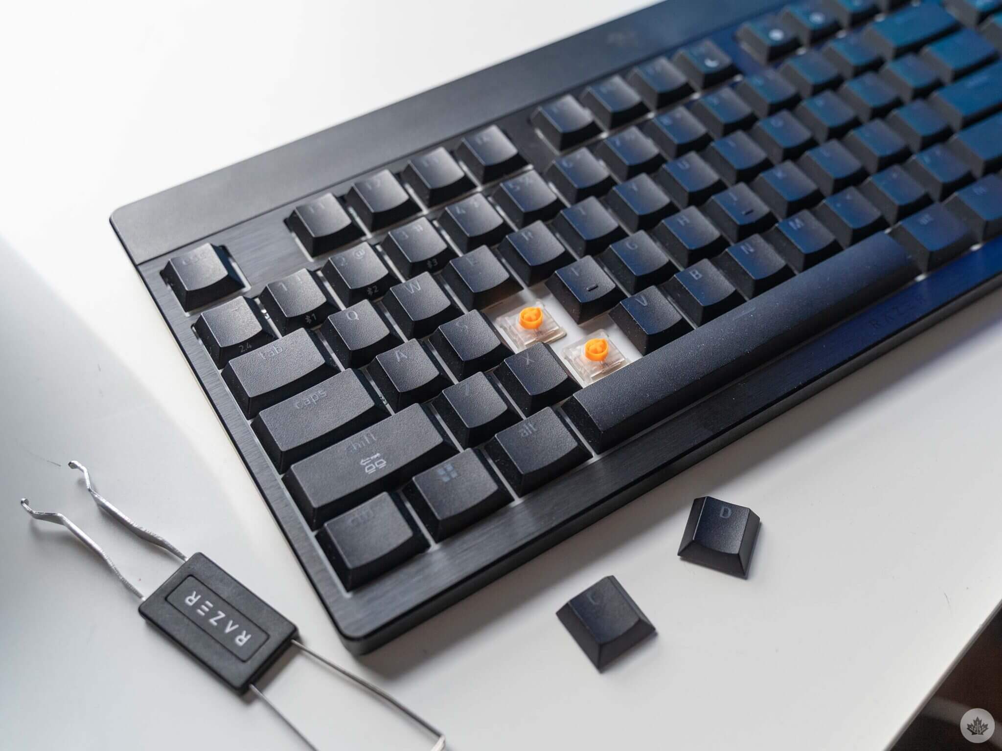 Razer Blackwidow V4 低调开关