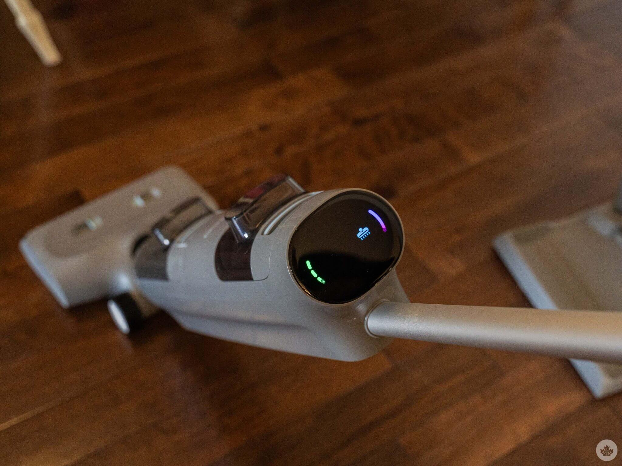 Tineco Go H2O 电子显示屏