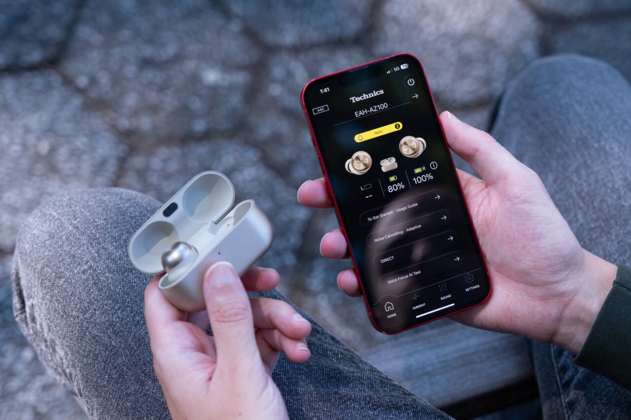 Technics EAH-AZ100 连接手机
