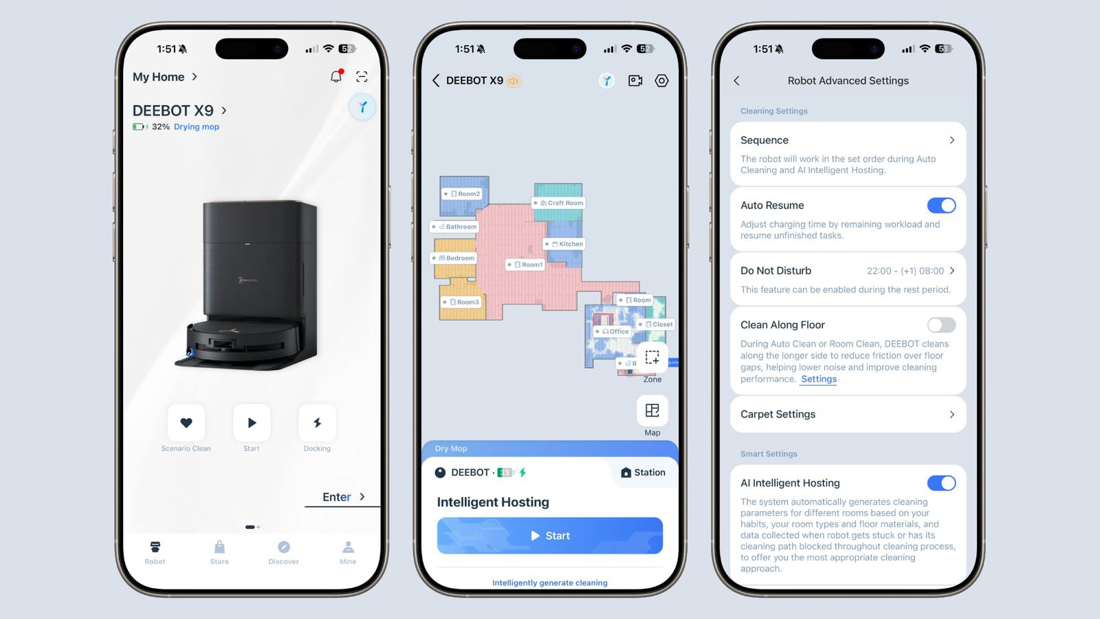 ecovacs 主应用程序视图