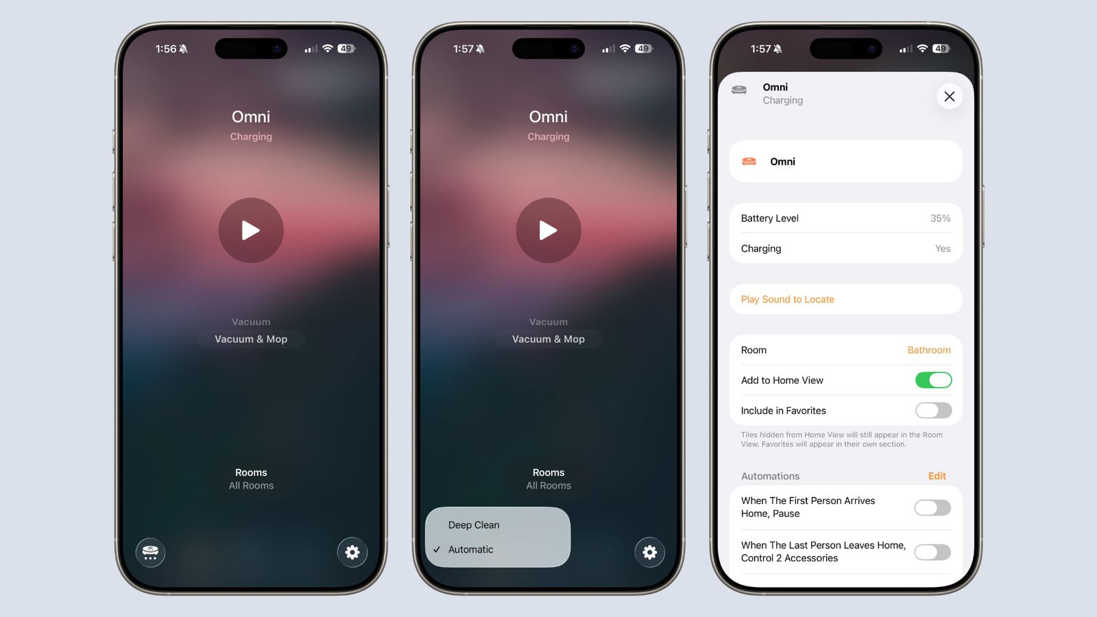 matter ecovacs 家庭应用程序