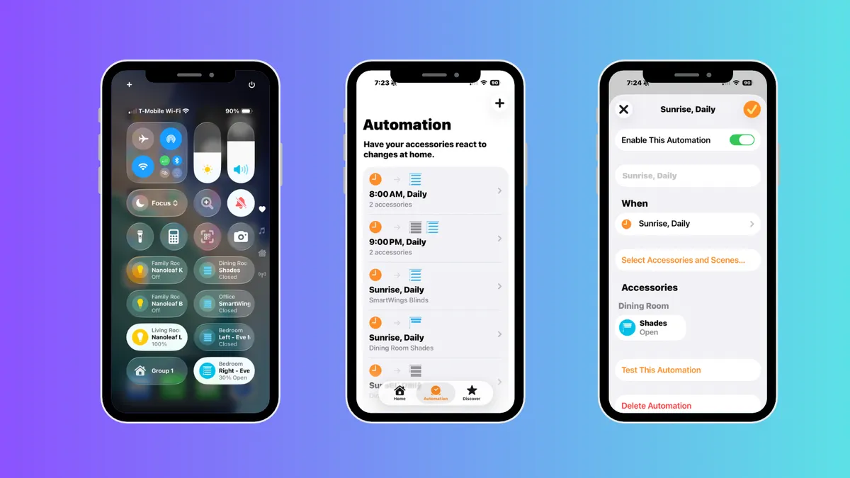 WEFFORT 智能遮阳帘设置截图