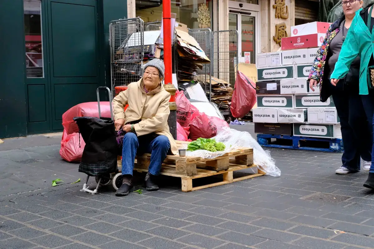 富士 X-T30 III 样张——伦敦唐人街的街景