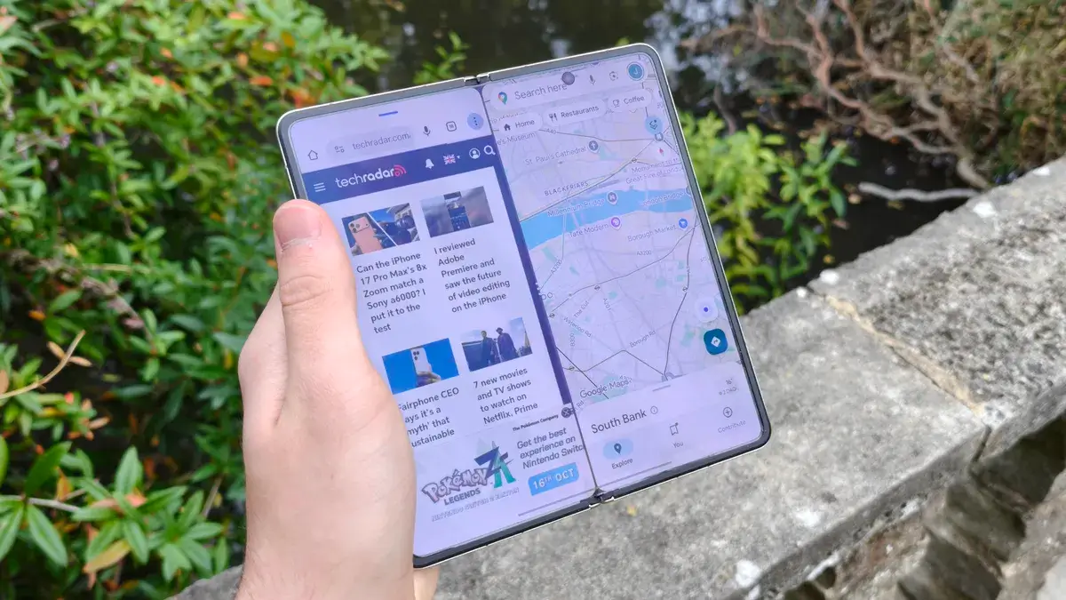 荣耀Magic V5分屏模式