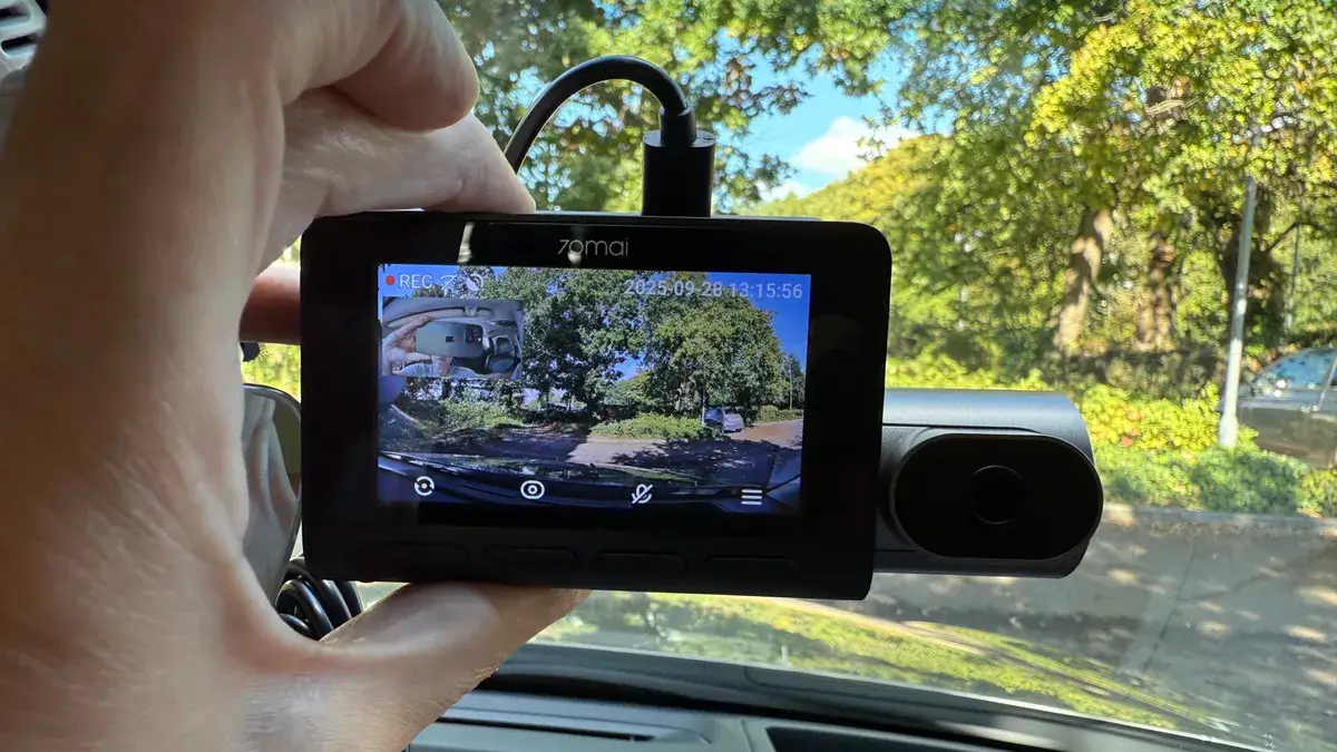 70迈 4K T800 拍摄画面