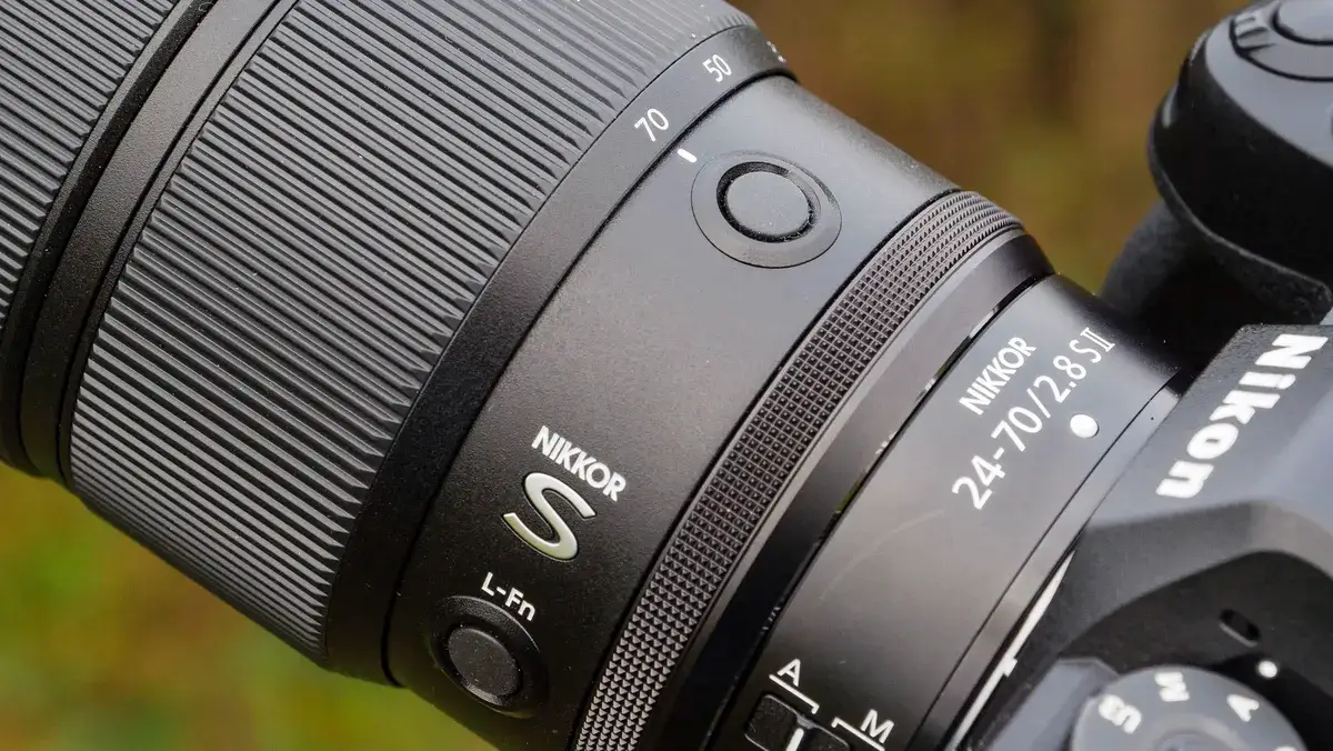 尼康 Z 24-70mm f/2.8 S II 镜头变焦环特写