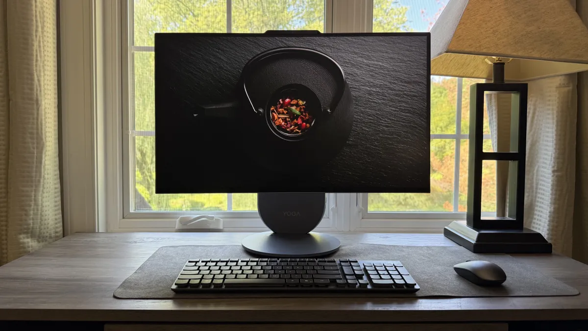 联想 Yoga AiO 27 屏幕色彩和对比度