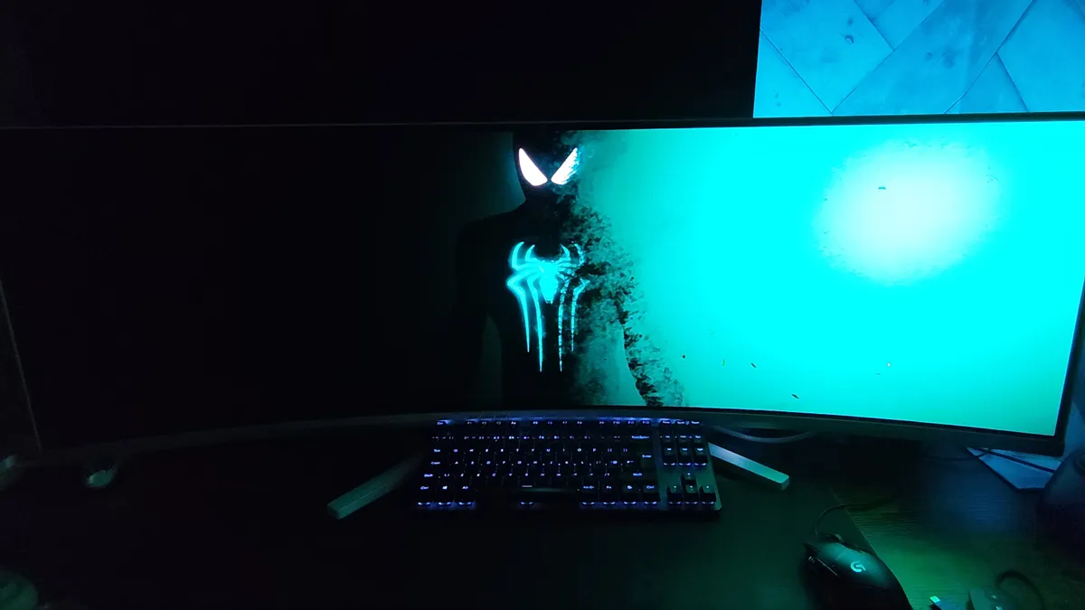 Wallpaper Engine 在桌面屏幕上运行