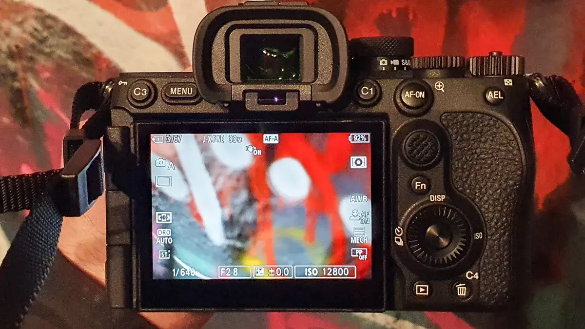 索尼A7 V相机取景器