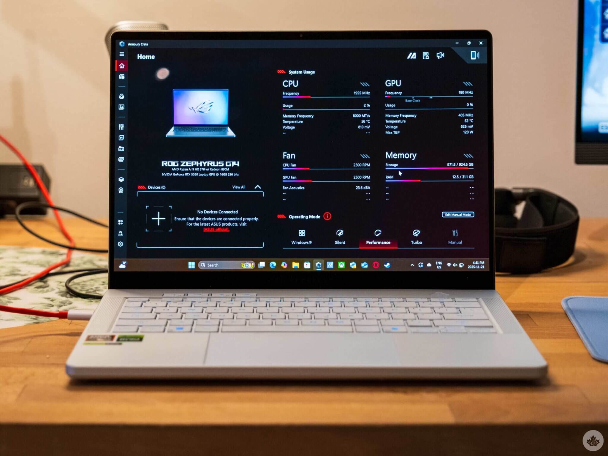 华硕 Zephyrus G14 日常实用设置 华硕 Zephyrus G14 日常实用设置