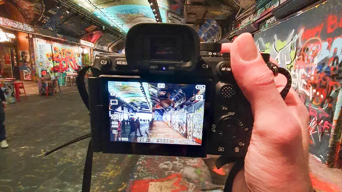 索尼A7 V相机取景器